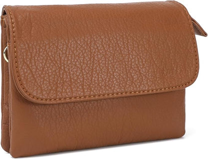 MINICAT RFID Blocking Small Crossbody Bags for Women Vegan Leather Mini Travel Purses Cell Phone Purse Cross Body Bag
