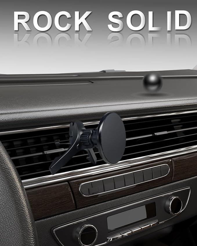 Car Vent Phone Mount for Mercedes Benz C300/260/200/180 A-Class GLB,Ultra-Stable Metal Hook Car Accessories Phone Holder for iPhone 17/16/15/14/13/12