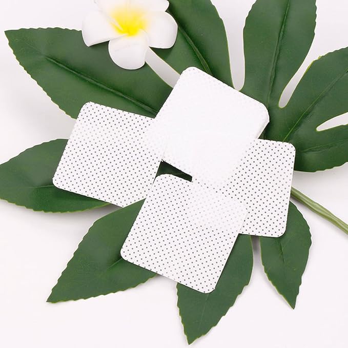 Absorbable Soft Gel Nail Polish Remover Cotton Pads - 1200 Pcs Lint-Free Non-Woven Fabric Wipes for Nails & Lash Extension Glue Cleaning