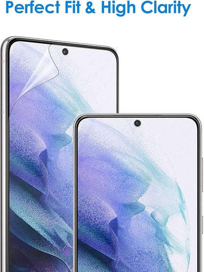 JETech Screen Protector for Samsung Galaxy S21, 2-Pack | Self-Healing TPU Film, HD Clear, Anti-Scratch Protection, Bubble-Free Installation