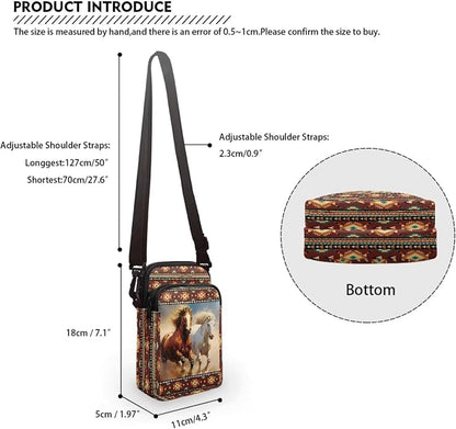 DISNIMO Small Crossbody Bags for Women Trendy Cross Body Cell Phone Shoulder Bags Purses with Adjustable Strap