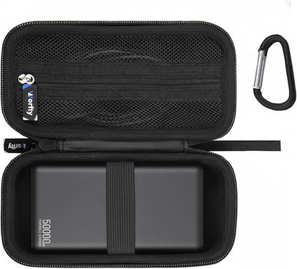 Case for PIFFA 50000mAh Portable Charger Power Bank - Travel Protective Carrying Storage Bag (Black)