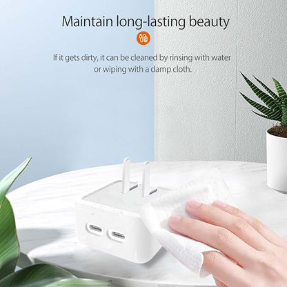 Case for Apple 35W Power Adapter,NOUKAJU Silicone Protective Cover,Drop-Proof,Scratch-Proof,Shock-Proof,Protective Case for Apple 35W Charger(White)