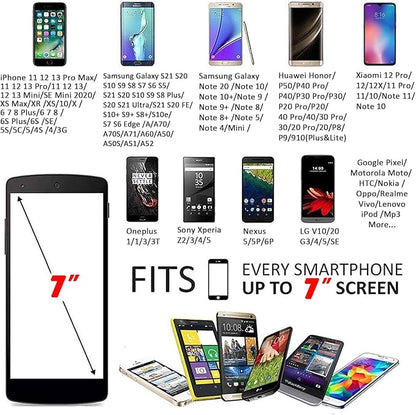 Phone Holder for Running Women Men Kids,iPhone Armband 17 16 16e 15 14 13 12 11 Pro Max Xs Xr X Plus Mini,Galaxy Ultra S26 S25 S24 S23 Note 20,Cell Phone Arm Band Workout Exercise Walking Bag