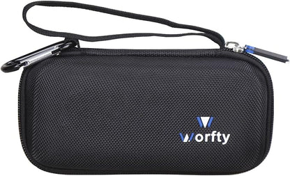 Case for VRURC for VEGER for charmast Portable Power Bank Built-in Cables - Travel Protective Carrying Storage Bag (Case Only) (Black)