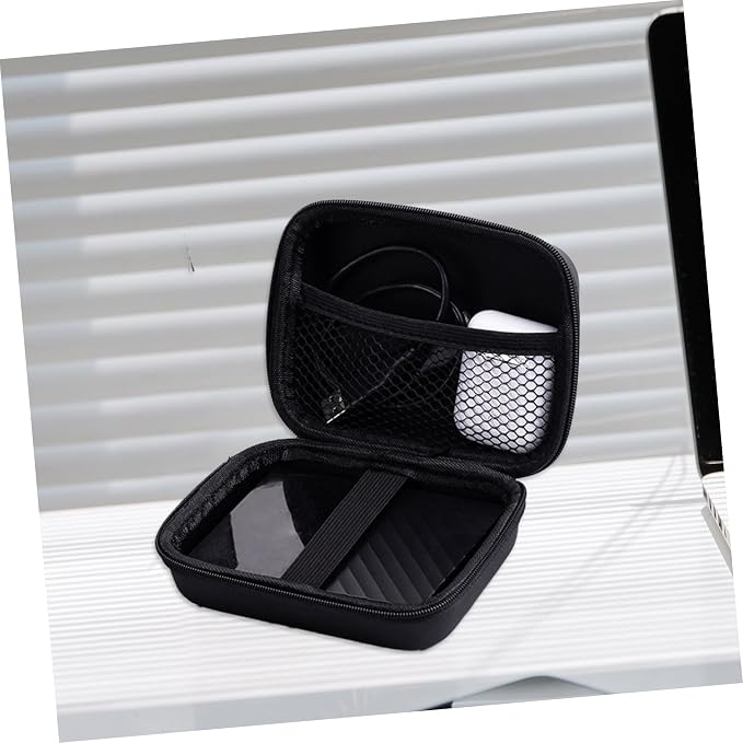OSALADI 2Pcs Travel Cable Organizer Bags Multi-Partition Electronic Organizer Case for Chargers USB Cables Power Banks Small Accessories Storage