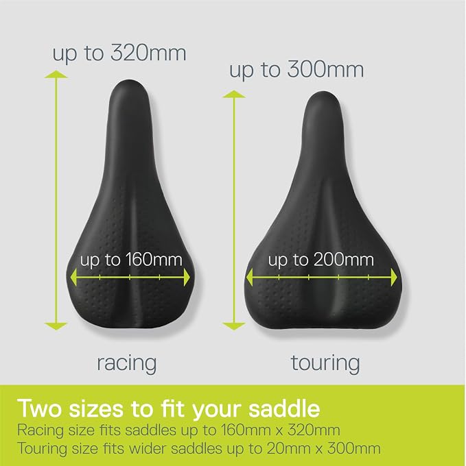 Delta Bicycle Phone Mount and HexAir Racing Peloton Seat Cushion Bundle Cycle - Bike Phone Mount Handlebar Fits Any Phone Or iPhone Up to 3.5" x 7.8" - Bike Seat Cover with Innovative Hexair Tech