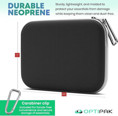 Sparkle Anti-Reflective Safe Square Lens Cleaner Spray Kit – 4 (20ml) Glasses Cleaner Spray with Microfiber Cloths & Travel Pouch for Eyeglasses, Lenses & Camera Cleaning Kit (9 Piece Set)