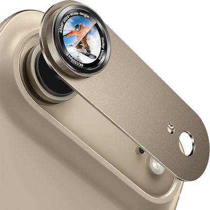 Goton Compatible for iPhone Air Camera Lens Protector 2025, 1-Pack Aluminum Alloy Metal Cover with HD Tempered Glass for iPhone 17 Air, Pro Camera Style, Shatter-Resistant, Scratch-Proof