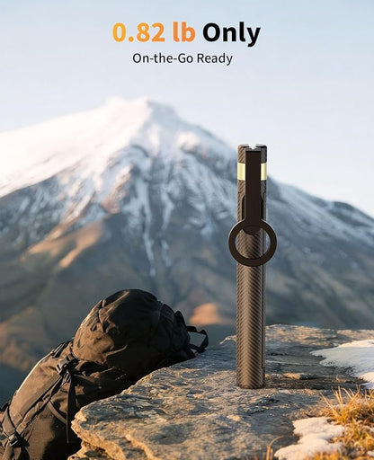 65" Magnetic Tripod for iPhone, Selfie Stick Tripod with Remote, 360° Rotatable Extendable Travel Tripod Phone Stand with Metal Ring, Compatible with iPhone Android
