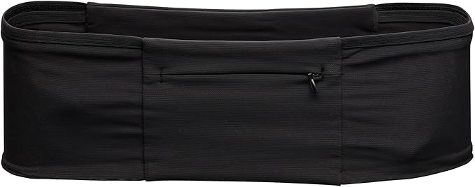 Nathan Zipster Max Running Belt, Running Belts for Women and Men, Bounce-Free Waist Pack with Extra Large Zipper Pocket, Smartphone Storage, Walking, Gym, Hiking