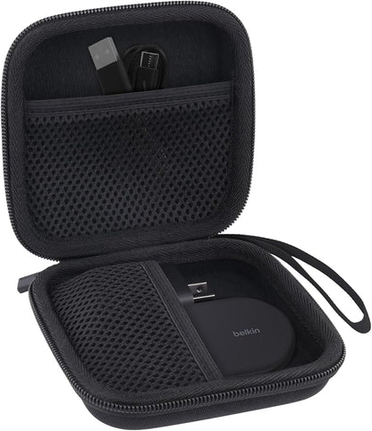 co2CREA Hard Case Compatible with Belkin MagSafe Charger Compatible BoostCharge 2-in-1 Magnetic Foldable Charger 15W - Qi2-Certified Wireless Charger