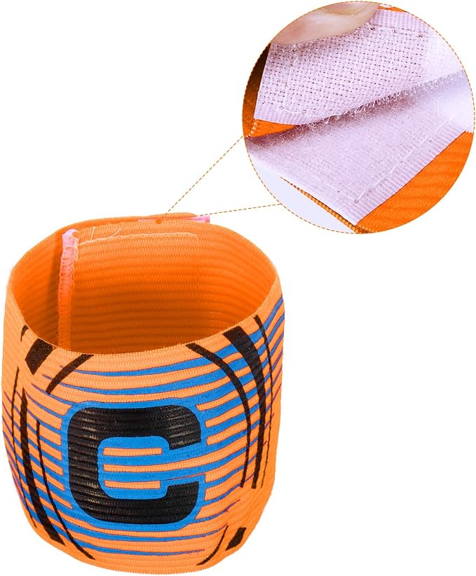 PATIKIL Captain's Armband Letter C Elastic Arm Band for Team Training
