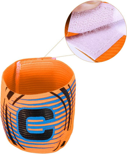 PATIKIL Captain's Armband Letter C Elastic Arm Band for Team Training
