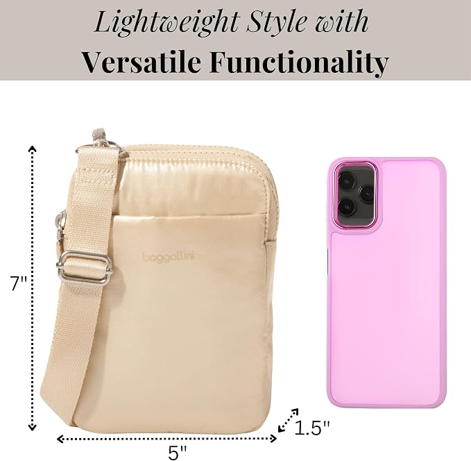 Baggallini Women's Modern Take Two Rfid Crossbody