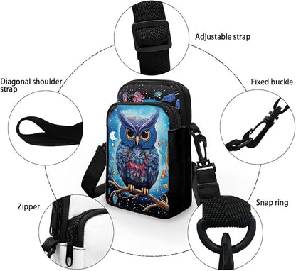 DISNIMO Small Crossbody Bags for Women Trendy Cross Body Cell Phone Shoulder Bags Purses with Adjustable Strap