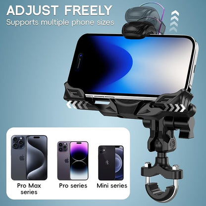 Motorcycle Phone Mount Holder，Bicycle Phone Mount,