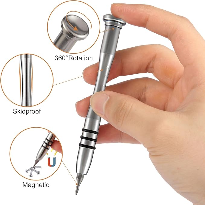 Screwdriver Repair Set Tool Cleaning Kit for Apple iPhone 5 6 6S 7 8 X XS XR SE 11 12 13 14 15 Plus Pro Max mini ipod,ipad,Mobile cell phones,Switch,watch,Glasses,Camera,Tablet,etc