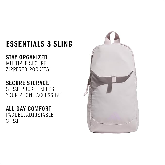 adidas Essentials Crossbody – Athletic Sling Bag with Phone Pocket