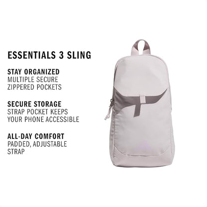 adidas Essentials Crossbody – Athletic Sling Bag with Phone Pocket