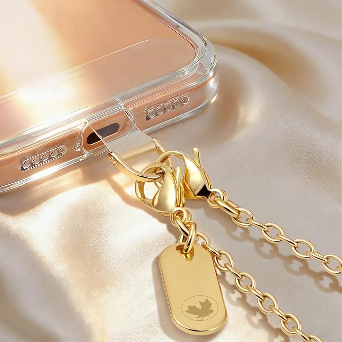 Phone Lanyard for Cellphone Case Crossbody Phone Strap Detachable Phone Charms Strap Anti Theft Necklace Holder for iPhone For Women