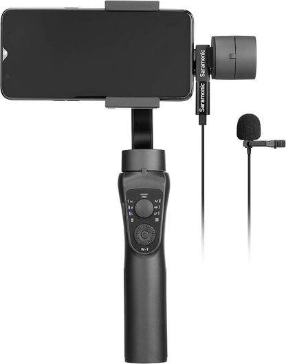 Saramonic LavMicro U3A USB-C Lavalier Microphone for iPhone 15, Android, New iPad, Computers & More with 6.6' Cable & 90˚ Adapter for Vlogging, Interviews, YouTube, TikTok, Live Streaming
