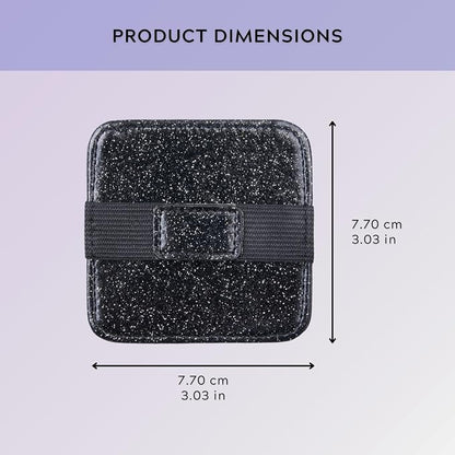 Eco-Fused 6X Screen Cleaning Pads - Gliiter Floral Microfiber Cleaning Cloth Pads - Screen Cleaner Screen Wipes for Electronics - Glasses Cleaning Cloths - Tablets, Laptops, Tv, Smartphones