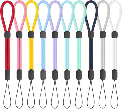 FrgKbTm Hand Wrist Strap Lanyard, Adjustable Nylon Colorful for Mobile Phone, Camara, USB Flash Drive, ID Name Tag Badge