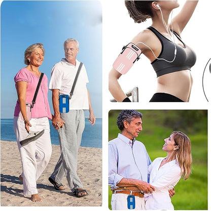 Running Armband, Cell Phone Purse Small Crossbody Bags for Women Men Kids Pouch for iPhone 15/14/13 pro/Plus/xs/xr/xs max, Galaxy S22 Ultra and More