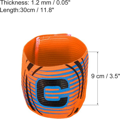 PATIKIL Captain's Armband Letter C Elastic Arm Band for Team Training