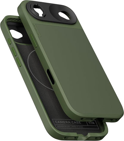 Moment Camera Case for iPhone 17 (Green, iPhone 17 Air)