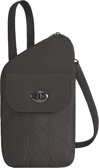 Travelon Anti-Theft Runways Slim Assymetric Crossbody