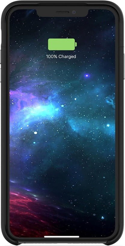 mophie 401002835 Juice Pack Access - Ultra-Slim Wireless Battery Case - Made for Apple iPhone Xs MAX (2,200mAh) - Black