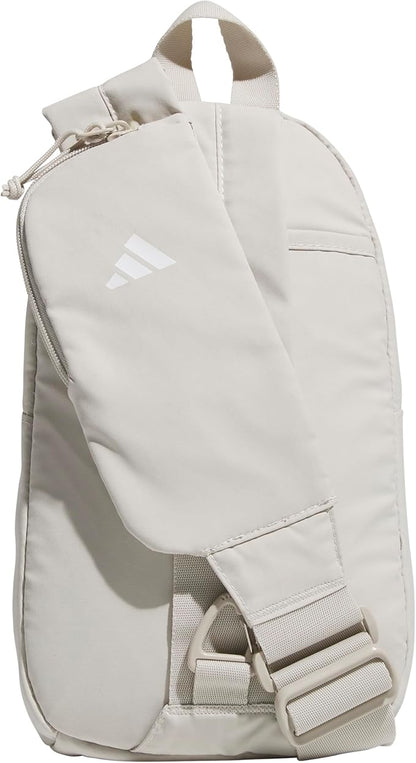 adidas Essentials 3 Sling Crossbody Bag (5L), Wonder Alumina Grey, One Size