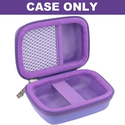 khanka Hard Case for Anker Nano 10000mAh 45W/A1665/A1664 Power Bank,Purple | EVA Hard Shell, Easy Carry Handle, Impact Resistant Protection, Soft Interior Lining, Secure Custom Fit, Protective Case Only