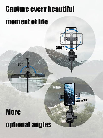 70" Tripod for Action Camera Extendable Selfie Stick Tripod for GoPro Max2/ Hero13/12/11/10 DJI OSMO Pocket 3 & Action 6/5 pro/4, Insta360 X5/X4