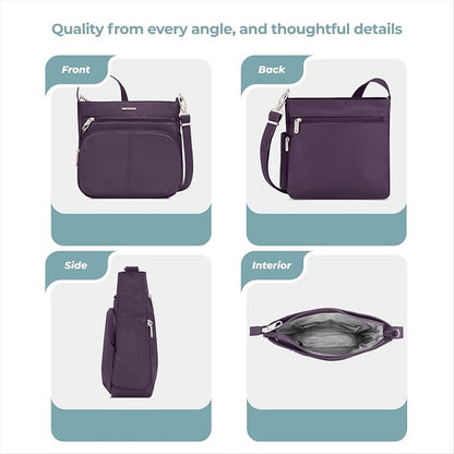 Travelon Anti-Theft Classic North/South Crossbody Bag