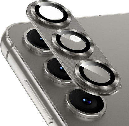 Korecase Camera Lens Protector for Samsung Galaxy S25 Plus Tempered Glass Camera Film Cover, Strong Adhesion, 9H Hardness Anti-Scratch Rear Camera Lens Cover for Samsung S25Plus, Grey