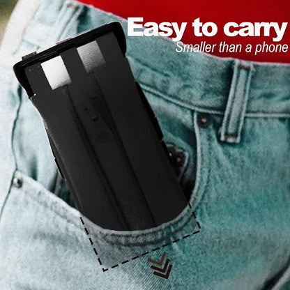 Running Phone Belt for Women and Men Phone Holder Runners Pouch Waist Reflective Runners Money Belt Exercise Waist for Workout Jogging Gear Accessories (Black）