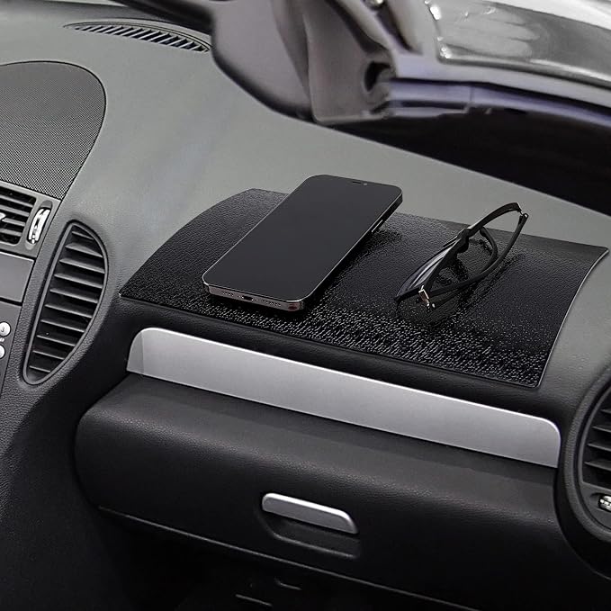 Extra Large Non-Slip Car Dashboard Sticky Pad – 11"x7" MINI-FACTORY Fixate Gel Mat for Phones, Glasses, Keys – Anti-Slip Grip