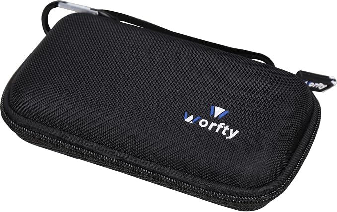 Case for Anker Power Bank(PowerCore 10K) A1229/ VEGER All in One 10000mAh (V1115)/ Belkin 10,000mAh (BPB006) Portable Charger Power Bank - Hard Travel Carrying Storage Bag (Black)