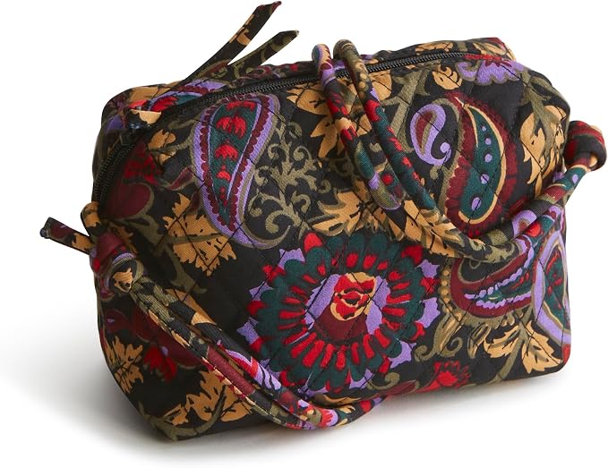 Vera Bradley Women's Premium Cotton Blake Crossbody Bag
