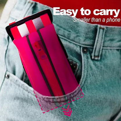 Running Belt Running Phone Belt for Women and Men Phone Holder Runners Pouch Waist Reflective Runners Money Belts Exercise Waist Workout Jogging Running Gear Accessories (Pink）