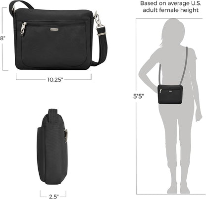 Travelon Anti-Theft Classic Small East/West Crossbody