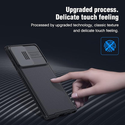 Nillkin Samsung Galaxy Note 20 Ultra Case, Slim Note 20 Ultra Protective Case with Slide Camera Cover Hard PC and TPU Ultra Thin Anti-Scratch Phone Case for Galaxy Note 20 Ultra 5g 6.9'' Black