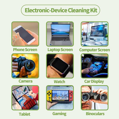 2 Pack Electronic Screen Cleaner Spray, Hatstart Cell Phone Touch Screens Cleaning for TV Laptop Computer Tablet PC LCD Flat Screens and Car Display, Compatible with iPhone iPad MacBook Pro, Green