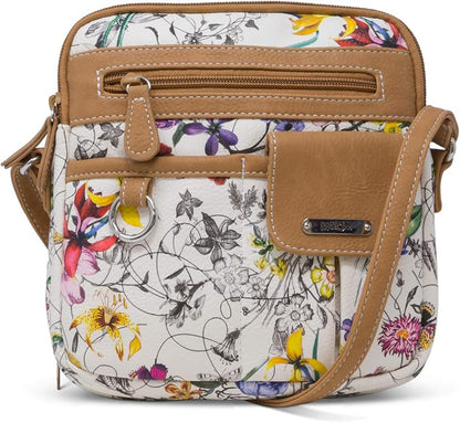 Multisac Women's MultiSac North South Mini Zip Around Crossbody