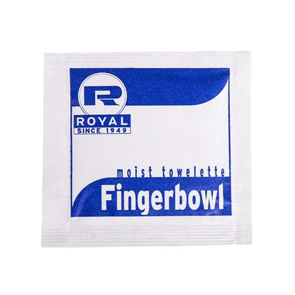 Royal Moist Wet Wipe Towelette, Individually Wrapped, Package of 1000
