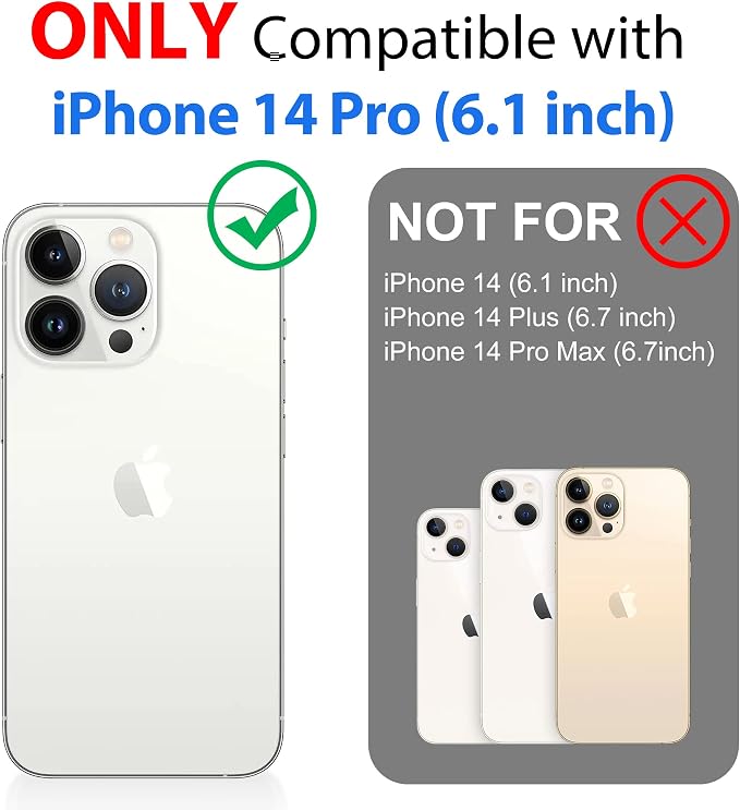 SPORTLINK Design for iPhone 14 Pro Waterproof Case - Shockproof Dustproof Phone Case with Screen Protector, Full Body Protective Case for iPhone 14 Pro, 6.1'' Pink