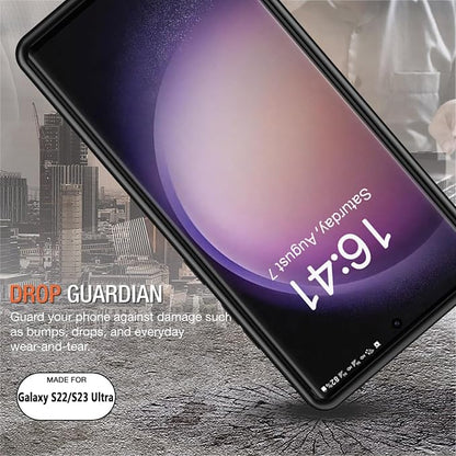 Battery Case for Galaxy S22 Ultra /S23 Ultra,12000mAh Portable Protective Wireless Charging Case Compatible with Galaxy S22 Ultra /S23 Ultra 6.8" Rechargeable Extend Battery Pack Charger Case (Black)